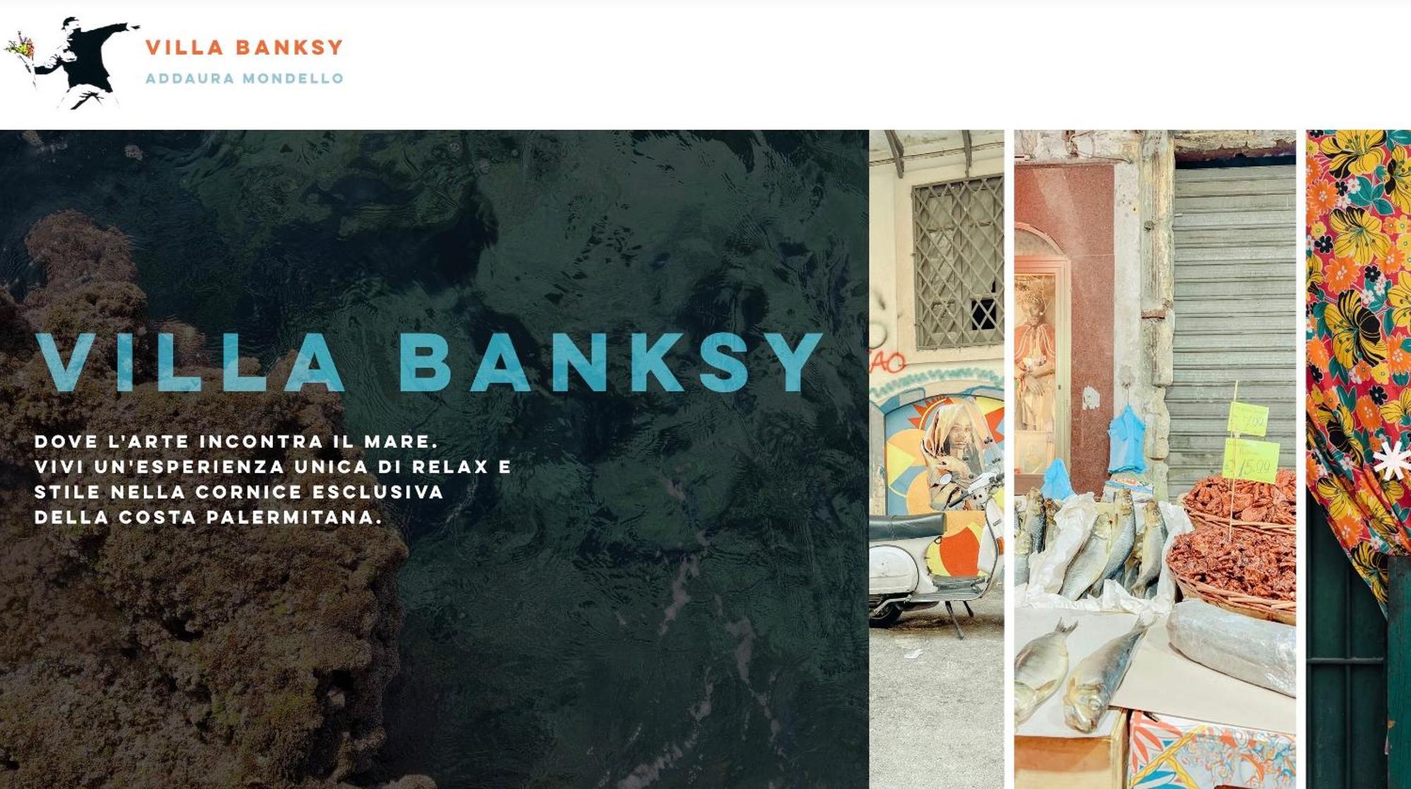 Villa Banksy Addaura Mondello Palermo Buitenkant foto